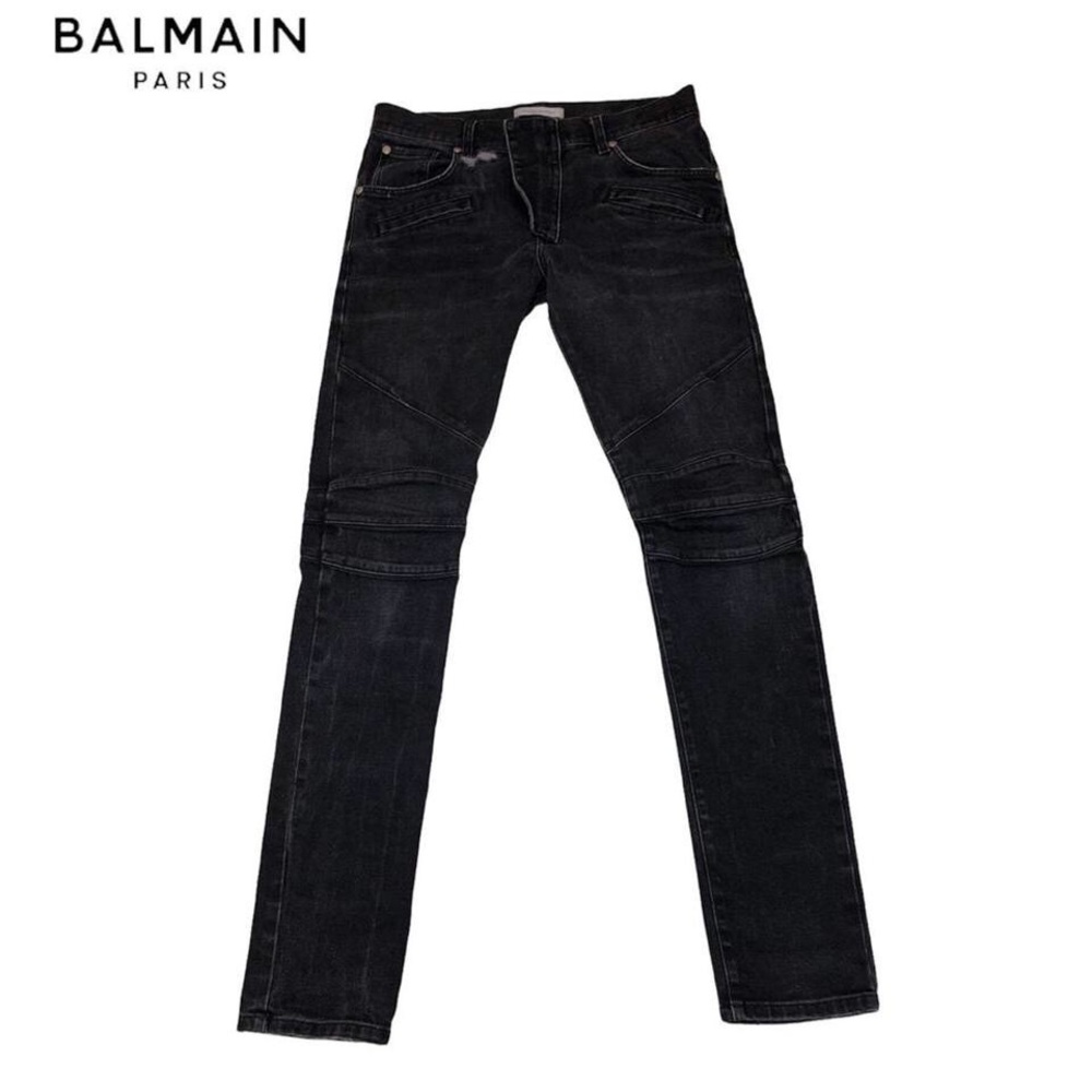 Pierre Balmain Biker Denim